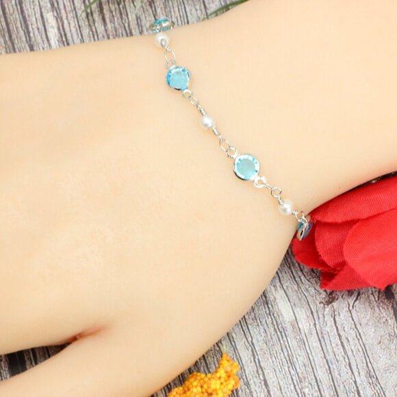 "Trendy Handmade Bracelet – A Stylish Gift for Women & Girls, MAR091632 - Picture 4 of 10